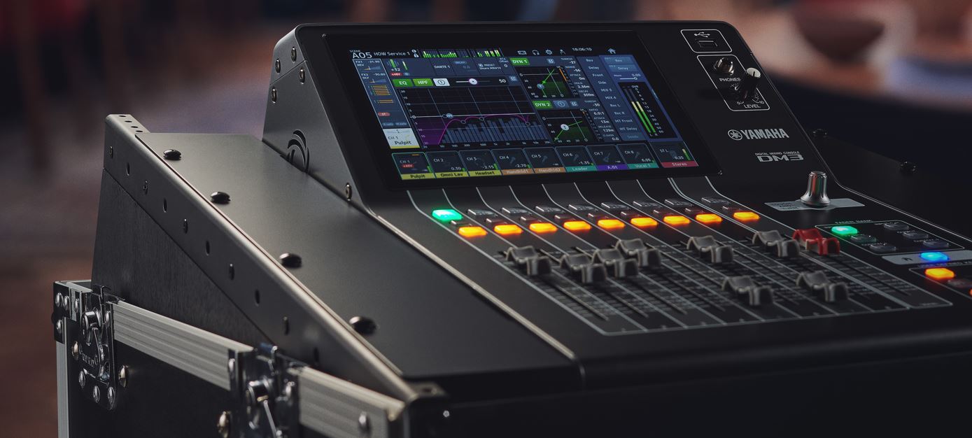 Yamaha DM3S : la nouvelle console de mixage numérique polyvalente et professionnelle